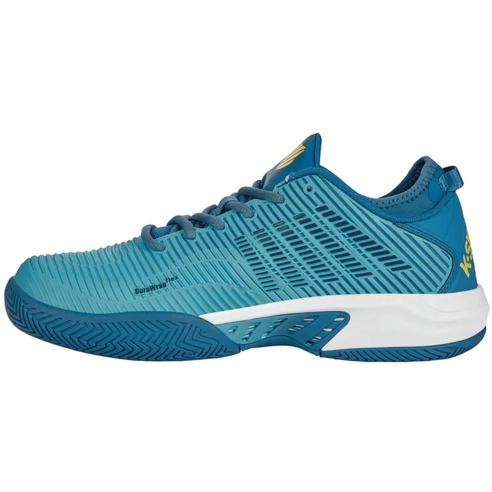 K-Swiss Men’s Hypercourt Supreme Tennis Shoes (Scuba Blue/Celestial/Brilliant White) 2 K-Swiss Men’s Hypercourt Supreme Tennis Shoes (Scuba Blue/Celestial/Brilliant White) - Image 2