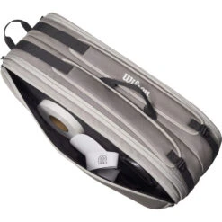 Wilson Tour 12 Pack Tennis Bag (Stone) -Pro Swing Shop 101001 6pk Stone c 1000 1000
