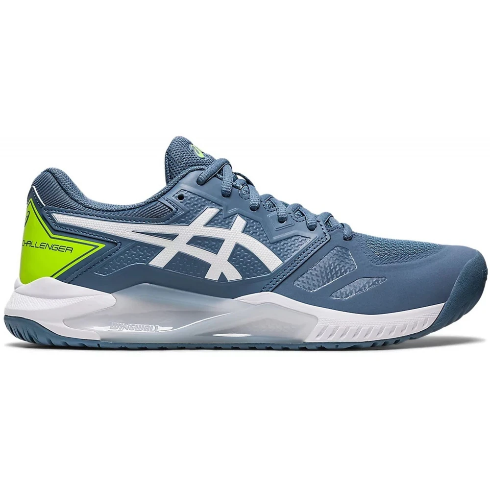 Asics Men’s Gel Challenger 13 Tennis Shoes (Steel Blue/White) 1 Asics Men’s Gel Challenger 13 Tennis Shoes (Steel Blue/White)