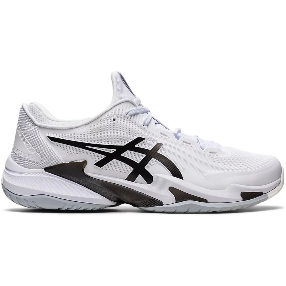 Asics Men’s Court FF 3 Tennis Shoes (White/Black)
