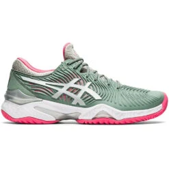 Asics Women’s Court FF 2 Tennis Shoes (Slate Grey/White)