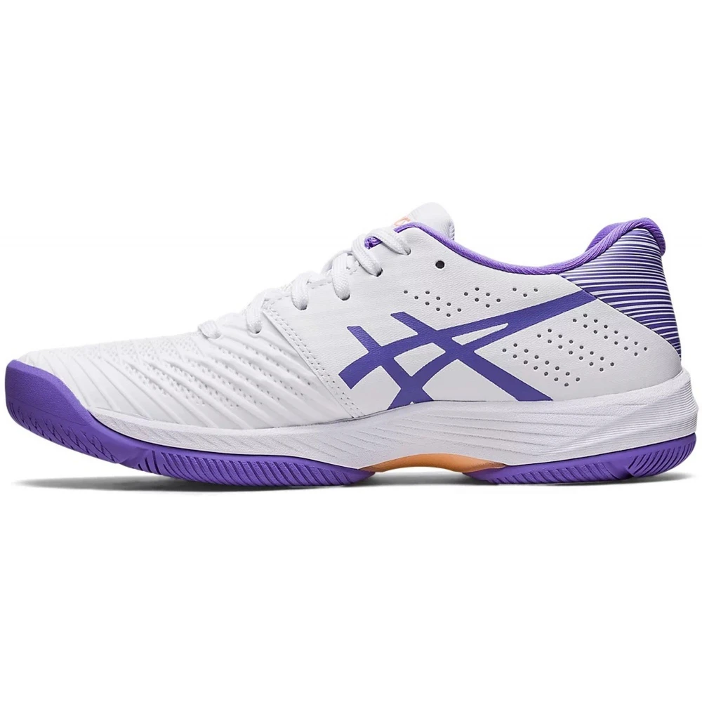 Asics Women’s Solution Swift FF Tennis Shoes (White/Amethyst) 2 Asics Women’s Solution Swift FF Tennis Shoes (White/Amethyst) - Image 2