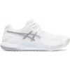 Asics Women’s Gel-Resolution 9 Tennis Shoes (White/Pure Silver)
