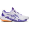 Asics Women’s Court FF 3 Tennis Shoes (White/Amethyst)