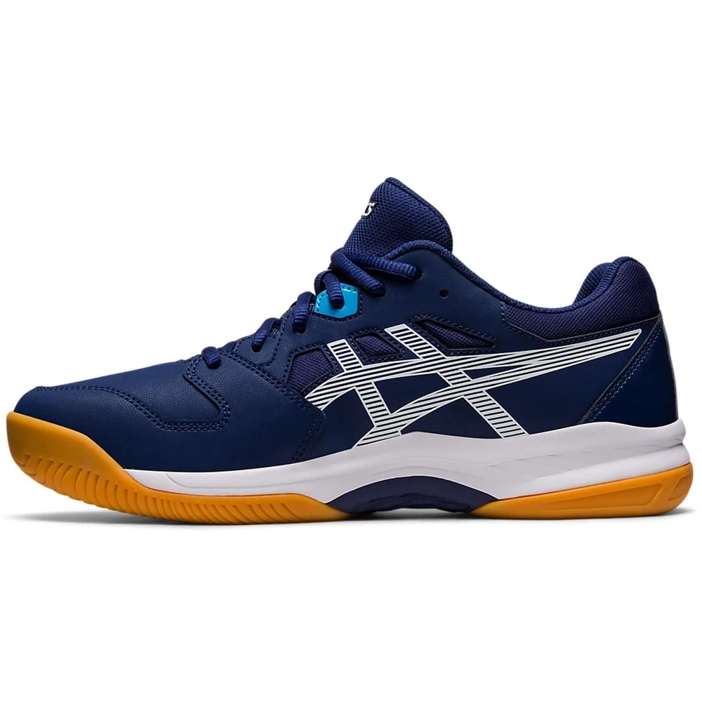 Asics Men’s Gel-Renma Pickleball Shoes (Indigo Blue/White) - Image 2