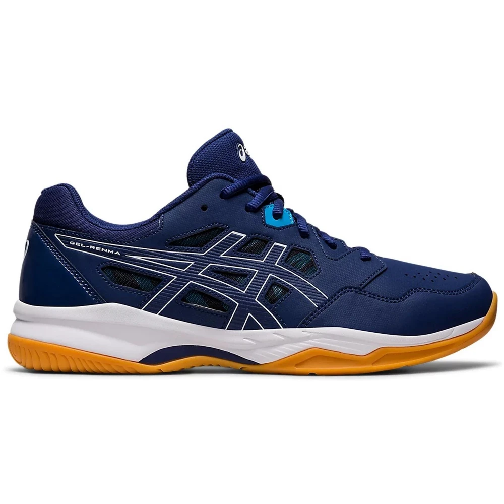 Asics Men’s Gel-Renma Pickleball Shoes (Indigo Blue/White)