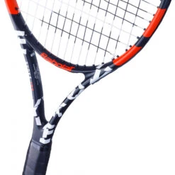 Babolat Evoke 105 + Yellow Club Bag Tennis Starter Bundle -Pro Swing Shop 121223 162 Babolat Evoke 105 Strung Tennis Racquet Black Orange heart 1000 1000