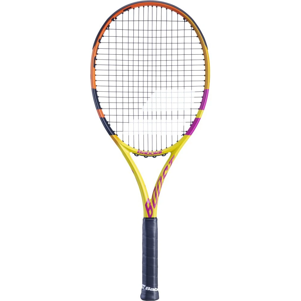 Babolat Boost Aero Rafa Tennis Racquet (Yellow/Orange/Purple) 1 Babolat Boost Aero Rafa Tennis Racquet (Yellow/Orange/Purple)