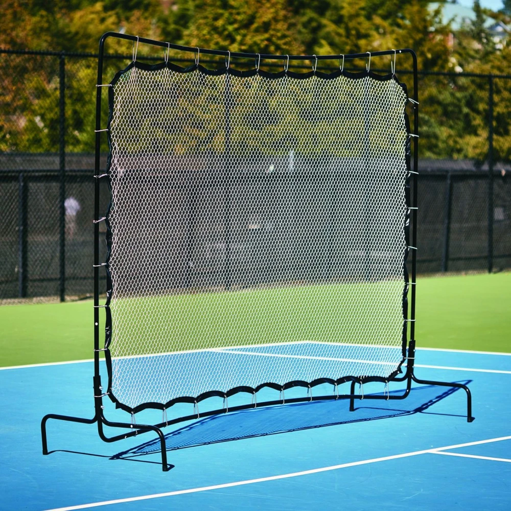 Courtmaster Deluxe Tennis Rebound Net And Frame 9’W X 7’H 1 Courtmaster Deluxe Tennis Rebound Net And Frame 9’W X 7’H