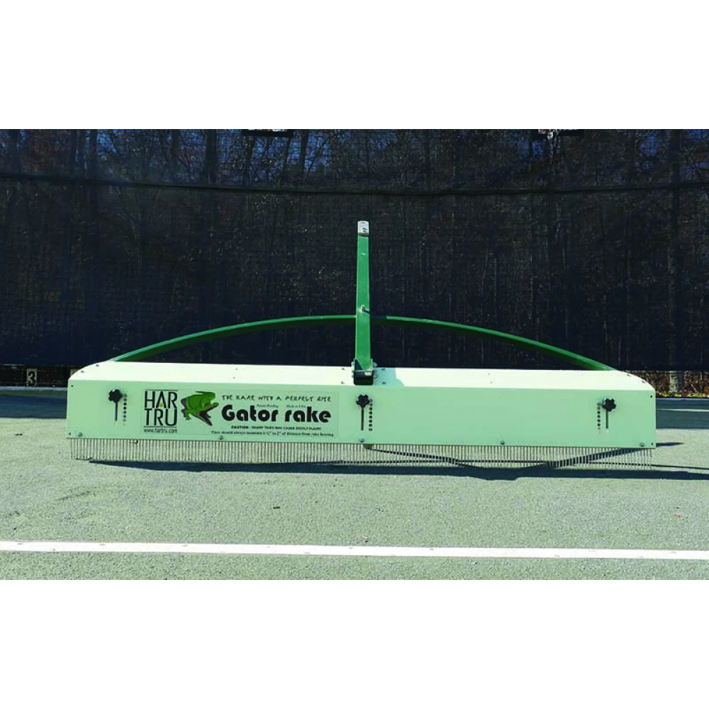 Har-Tru Gator Rake Pro 72 Inch Tow Model 1 Har-Tru Gator Rake Pro 72 Inch Tow Model