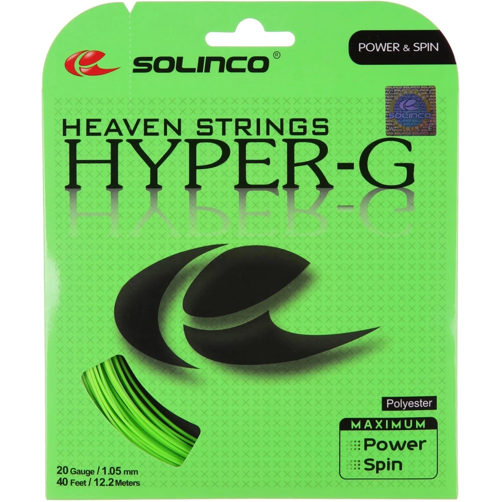 Solinco Hyper-G 20g Tennis String (Set) 1 Solinco Hyper-G 20g Tennis String (Set)