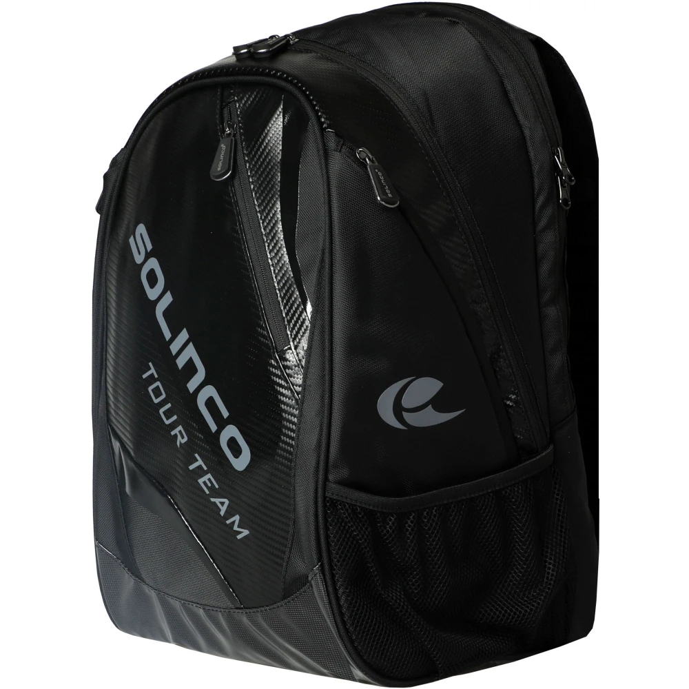 Solinco Tour Tennis Backpack (Blackout) 2 Solinco Tour Tennis Backpack (Blackout) - Image 2
