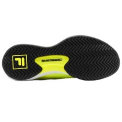 Fila Men’s Speedserve Energized Tennis Shoes (Safety Yellow/Black/White) -Pro Swing Shop 1TM01778 702 fila mens speedserve energized tennis shoes safety yellow black white sole 1000 1000