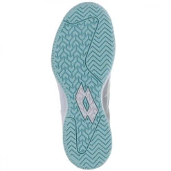 Lotto Women’s Mirage 200 Speed Tennis Shoes (White/Silver Metal 2/Blue Paradise) -Pro Swing Shop 213634 8JO lotto womens mirage 200 speed tennis shows white silver metal 2 blue paradise sole 1000 1000