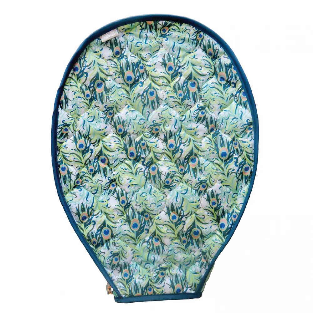 CindaB Tennis Racquet Cover (Purely Peacock) 1 CindaB Tennis Racquet Cover (Purely Peacock)