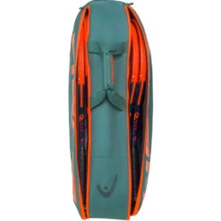 Head Radical Pro 6R Tennis Bag (Dark Cyan/Fluorescent Orange) -Pro Swing Shop 260223 DYFO Head Radical Pro 6R Tennis Bag Dark CyanFluorescent Orange c 1000 1000