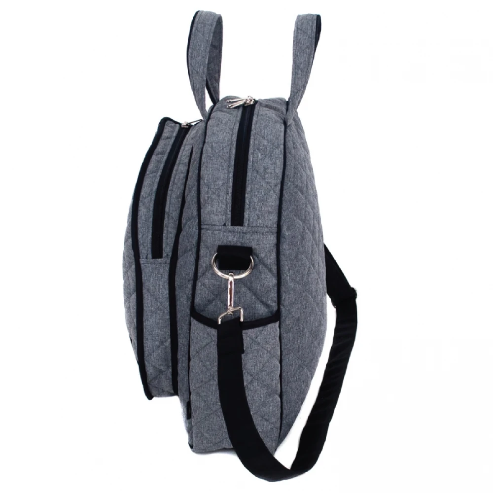 Cinda B Tennis Tote (Heather Grey) 3 Cinda B Tennis Tote (Heather Grey) - Image 3