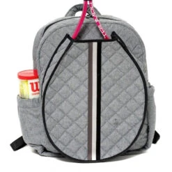 Cinda B Tennis Backpack (Heather Grey)