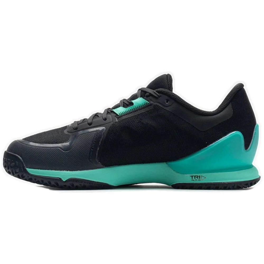 Head Men’s Sprint Pro 3.5 Tennis Shoes (Black/Teal) - Image 2