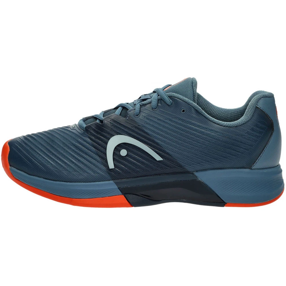 Head Men’s Revolt Pro 4.0 Tennis Shoes (Bluestone/Orange) 2 Head Men’s Revolt Pro 4.0 Tennis Shoes (Bluestone/Orange) - Image 2
