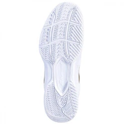 Babolat Men’s SFX3 All Court Wimbledon Tennis Shoes (White/Gold) 5 Babolat Men’s SFX3 All Court Wimbledon Tennis Shoes (White/Gold) -Pro Swing Shop 30S22550 1070 babolat mens SFXS all court wimbledon tennis shoes white gold sole 1000 1000