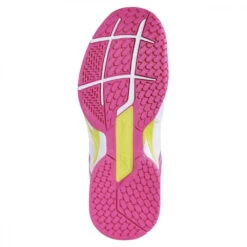 Babolat Women’s Propulse Blast All Court Tennis Shoes (White/Red Rose) 5 Babolat Women’s Propulse Blast All Court Tennis Shoes (White/Red Rose) -Pro Swing Shop 31S21447 1058 Babolat Womens Propulse Blast All Court Tennis Shoes White Red Rose c 1000 1000