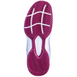 Babolat Women’s SFX3 All Court Tennis Shoes (Clearwater/Cherry) -Pro Swing Shop 31S22530 4098 babolat SFX3 womens all court shoes clearwater cherry sole 1000 1000