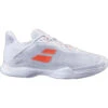 Babolat Women’s Jet Tere All Court Tennis Shoes (White/Living Coral)
