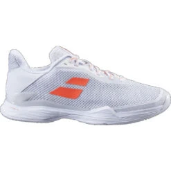 Babolat Women’s Jet Tere All Court Tennis Shoes (White/Living Coral)