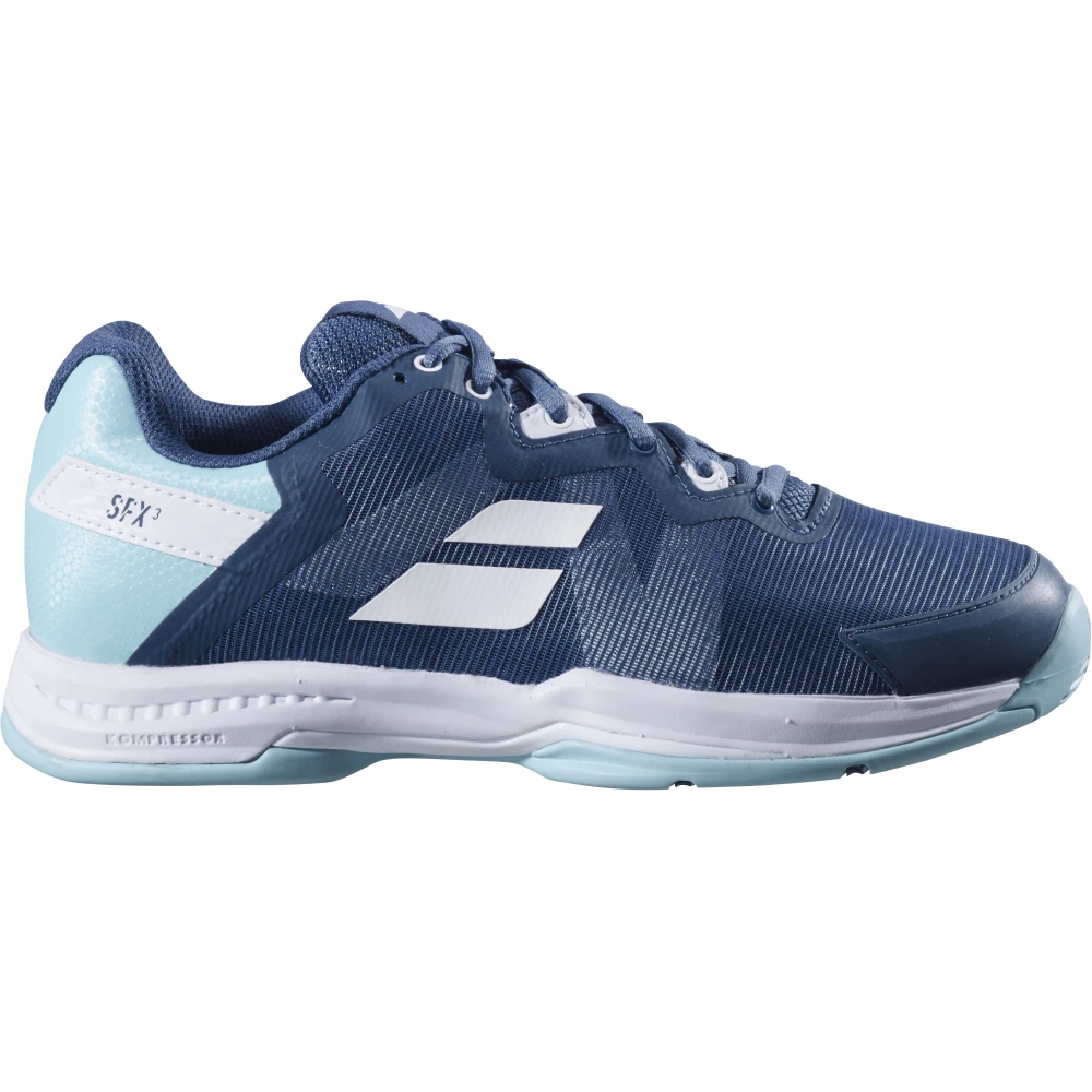 Babolat Women’s SFX3 All Court Tennis Shoes (Deep Dive/Blue)