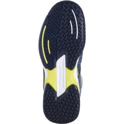 Babolat Junior Boys Propulse All Court Tennis Shoe (Grey/Aero) -Pro Swing Shop 33S23478 3027 Babolat Junior Boys Propulse All Court Tennis Shoe GreyAero c 1000 1000