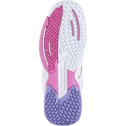 Babolat Junior Girls Propulse All Court Tennis Shoe (White/Lavender) -Pro Swing Shop 33S23884 1074 Babolat Junior Girls Propulse All Court Tennis Shoe WhiteLavender c 1000 1000