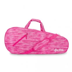 Ame & Lulu 3 Racquet Tennis Bag (Pink Grunge)