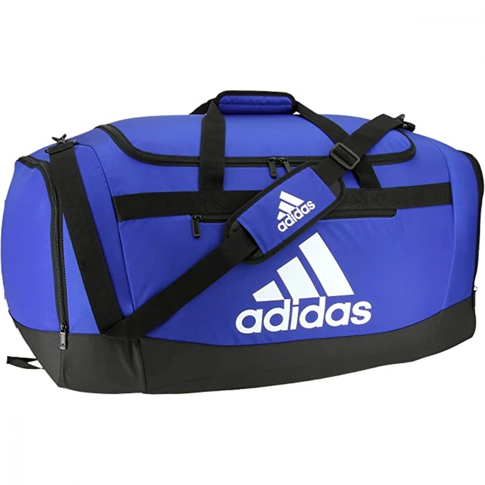 Adidas Defender IV Large Duffel Bag (Royal Blue) 1 Adidas Defender IV Large Duffel Bag (Royal Blue)