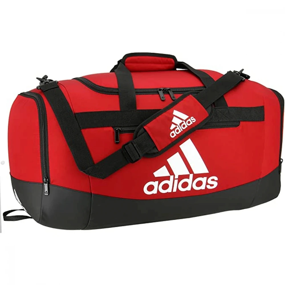 Adidas Defender IV Medium Duffel Bag (Team Power Red)