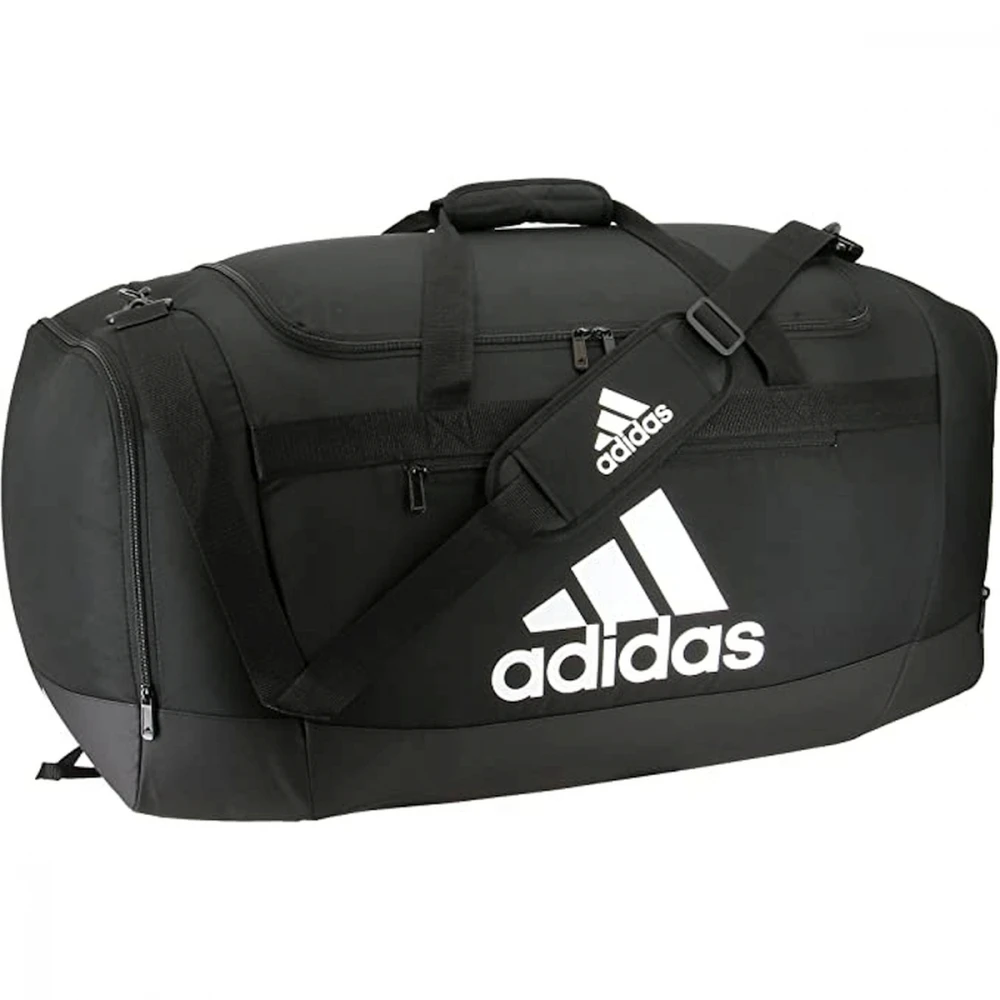 Adidas Defender IV Large Duffel Bag (Black) 1 Adidas Defender IV Large Duffel Bag (Black)