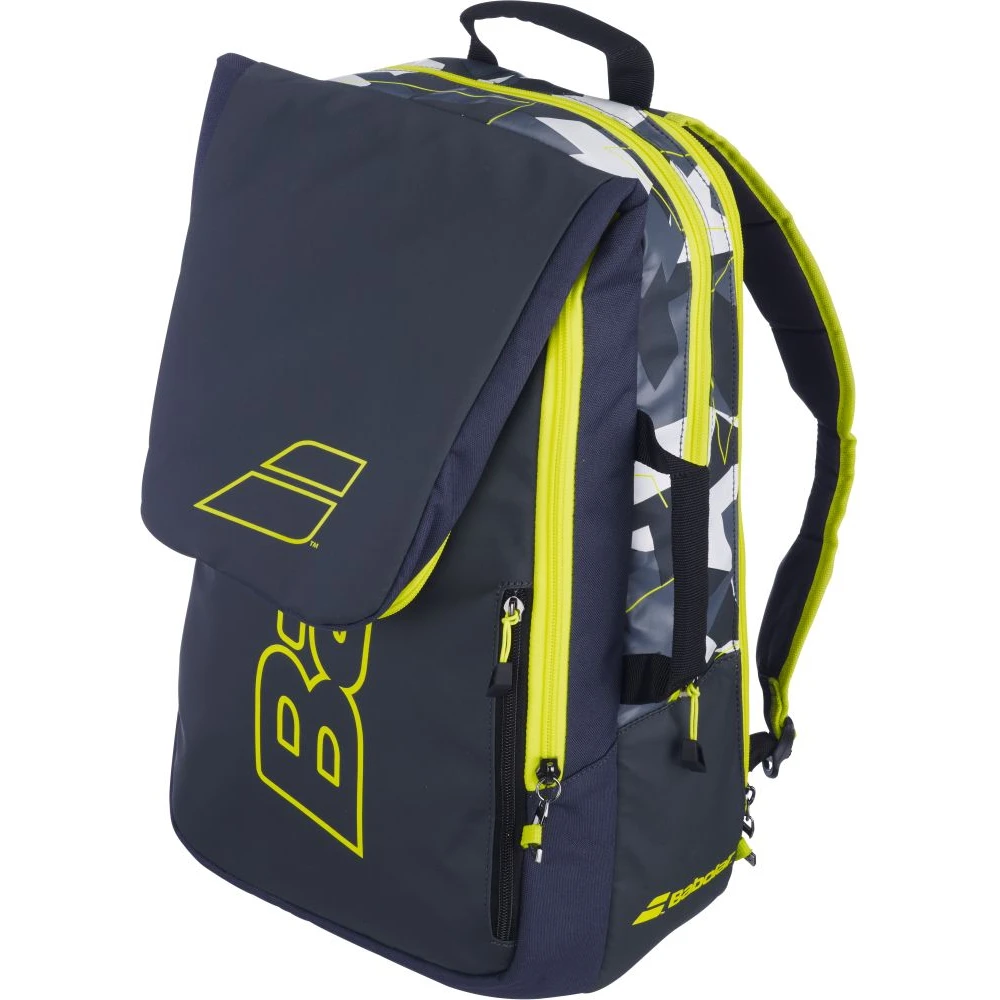 Babolat Pure Aero Tennis Backpack (Grey/Yellow/White)