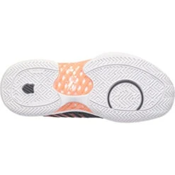 K-Swiss Women’s Hypercourt Express 2 2E Tennis Shoes (Asphalt/White/Peach Amber) -Pro Swing Shop 96807 009 K Swiss Womens Hypercourt Express 2 2E Tennis Shoes Asphalt White Peach Amber 3 1000 1000
