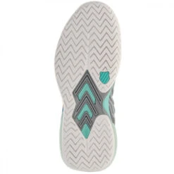 K-Swiss Women’s Ultrashot 3 Tennis Shoes (Alloy/Brilliant White/Turquoise) 5 K-Swiss Women’s Ultrashot 3 Tennis Shoes (Alloy/Brilliant White/Turquoise) -Pro Swing Shop 96988 092 womens ultrashot 3 tennis shoe alloy brilliant white turquoise sole 1000 1000