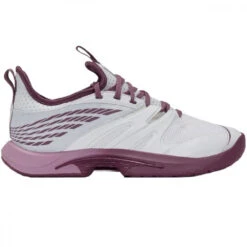 K-Swiss Women’s SpeedTrac Tennis Shoes (White/Grape Nectar/Orchid Haze)