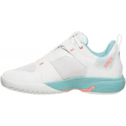K-Swiss Women’s Ultrashot Team Tennis Shoes (Blanc De Blanc/Nile Blue/Desert Flower) 4 K-Swiss Women’s Ultrashot Team Tennis Shoes (Blanc De Blanc/Nile Blue/Desert Flower) -Pro Swing Shop 97395 143 K Swiss Womens Ultrashot Team Tennis Shoes Blanc De BlancNile BlueDesert Flower b 1000 1000