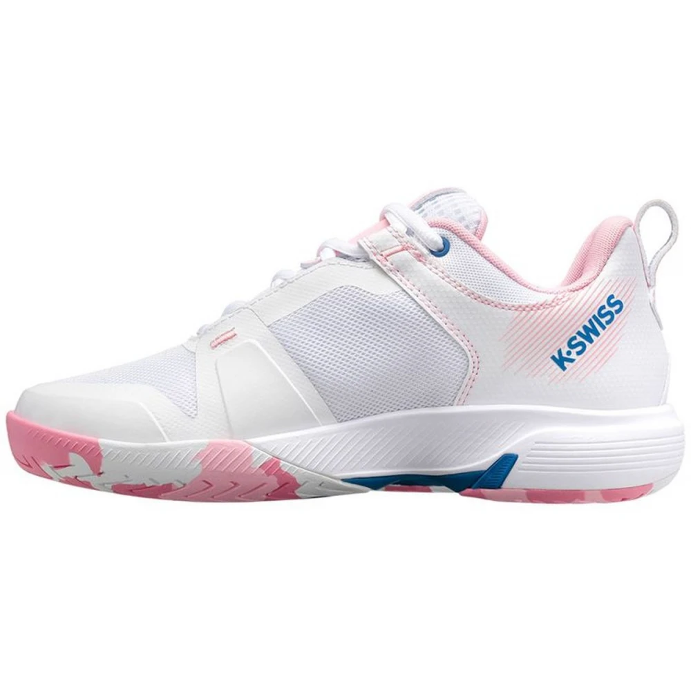 K-Swiss Women’s Ultrashot Team Tennis Shoes (White/Orchid Pink/Star Sapphire) 2 K-Swiss Women’s Ultrashot Team Tennis Shoes (White/Orchid Pink/Star Sapphire) - Image 2