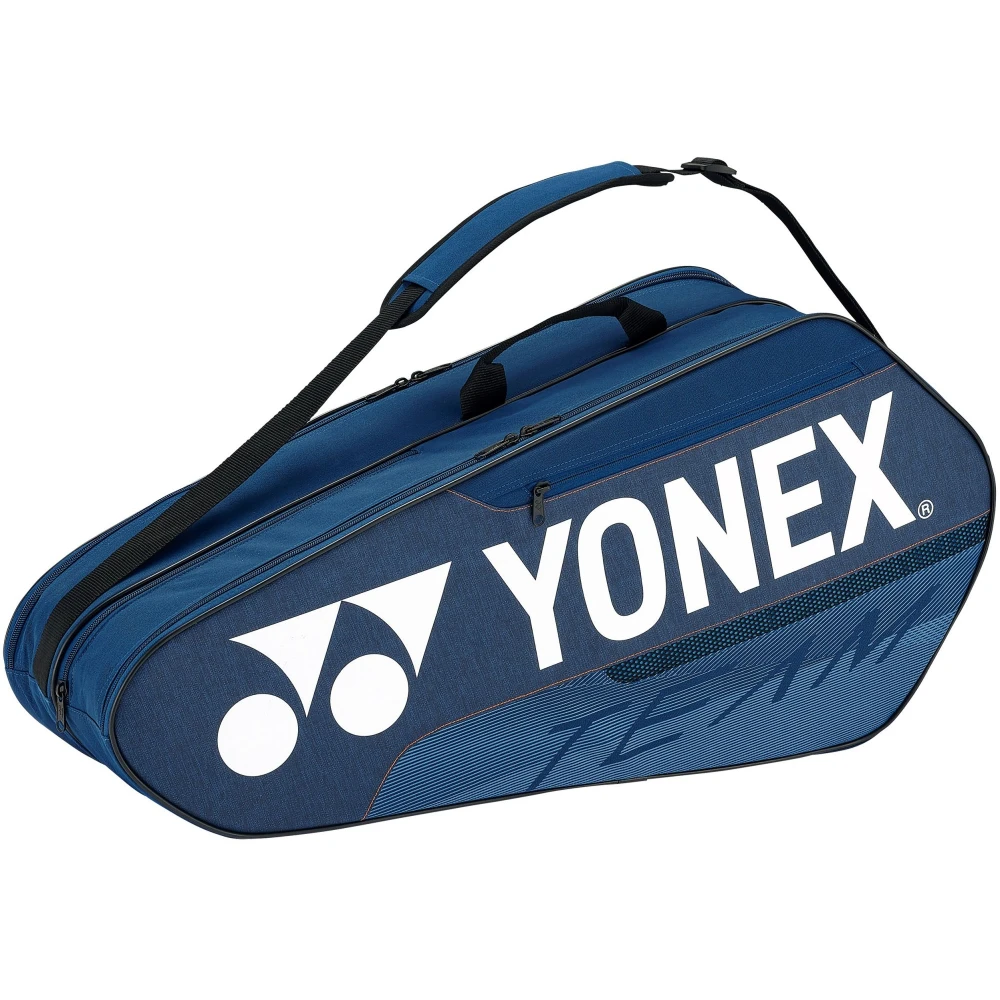 Yonex Team 6 Racquet Tennis Bag (Deep Blue) 1 Yonex Team 6 Racquet Tennis Bag (Deep Blue)