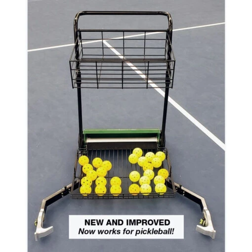 OnCourt OffCourt Tennis Mower And Teaching Cart -Pro Swing Shop CEMM MultiMower Ball Mower and Teaching Cart a 1000 1000