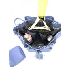 NiceAces Women’s DARA Vegan Leather Tennis Bag (Periwinkle) -Pro Swing Shop DRBGBLU ins 1000 1000