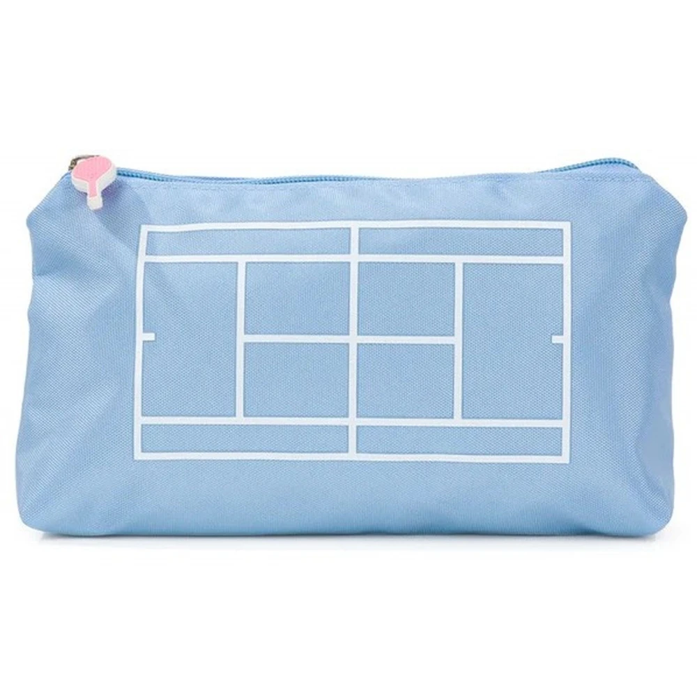 Ame & Lulu Everyday Tennis Pouch (Blue Lawn Tennis)