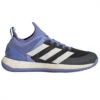 Adidas Women’s Adizero Ubersonic 4 Clay Tennis Shoes (Cloud White/Cloud White/Carbon)