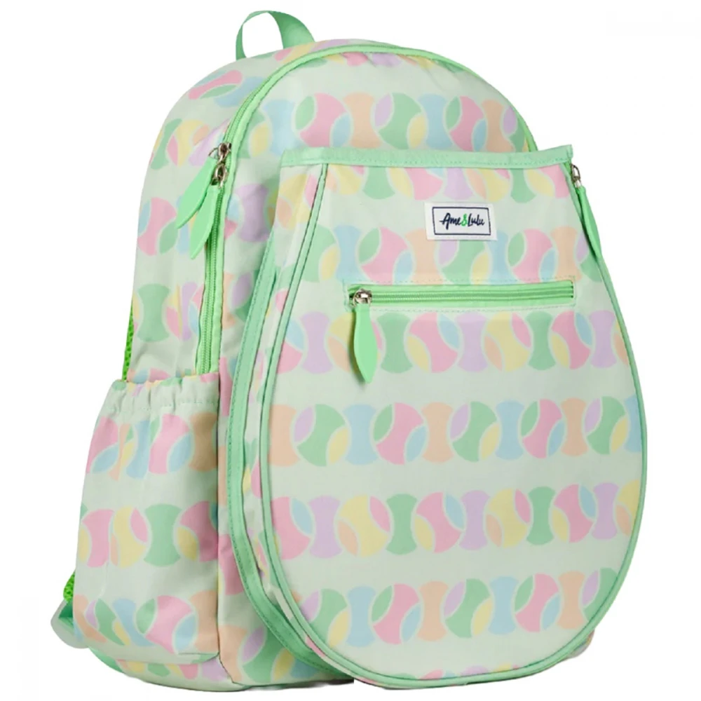 Ame & Lulu Junior Love Tennis Backpack (Cotton Candy) 3 Ame & Lulu Junior Love Tennis Backpack (Cotton Candy) - Image 3