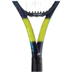 Yonex EZONE 100+ Sky Blue Tennis Racquets (7th Gen) -Pro Swing Shop LEZ07100 yonex ezone 100 plus sky blue 7th gen tennis racquets close 1000 1000