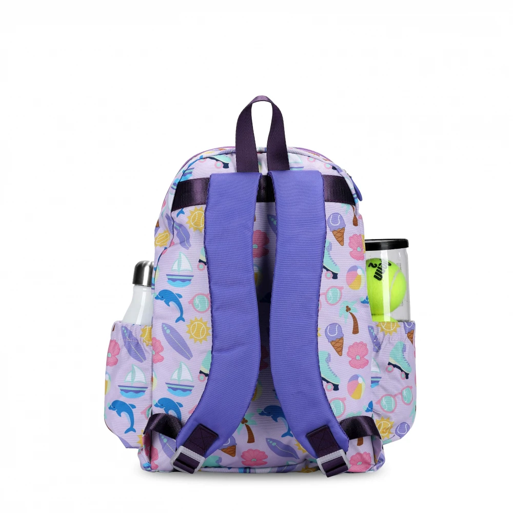 Ame & Lulu Little Love Tennis Backpack (Malibu Tennis) 2 Ame & Lulu Little Love Tennis Backpack (Malibu Tennis) - Image 2